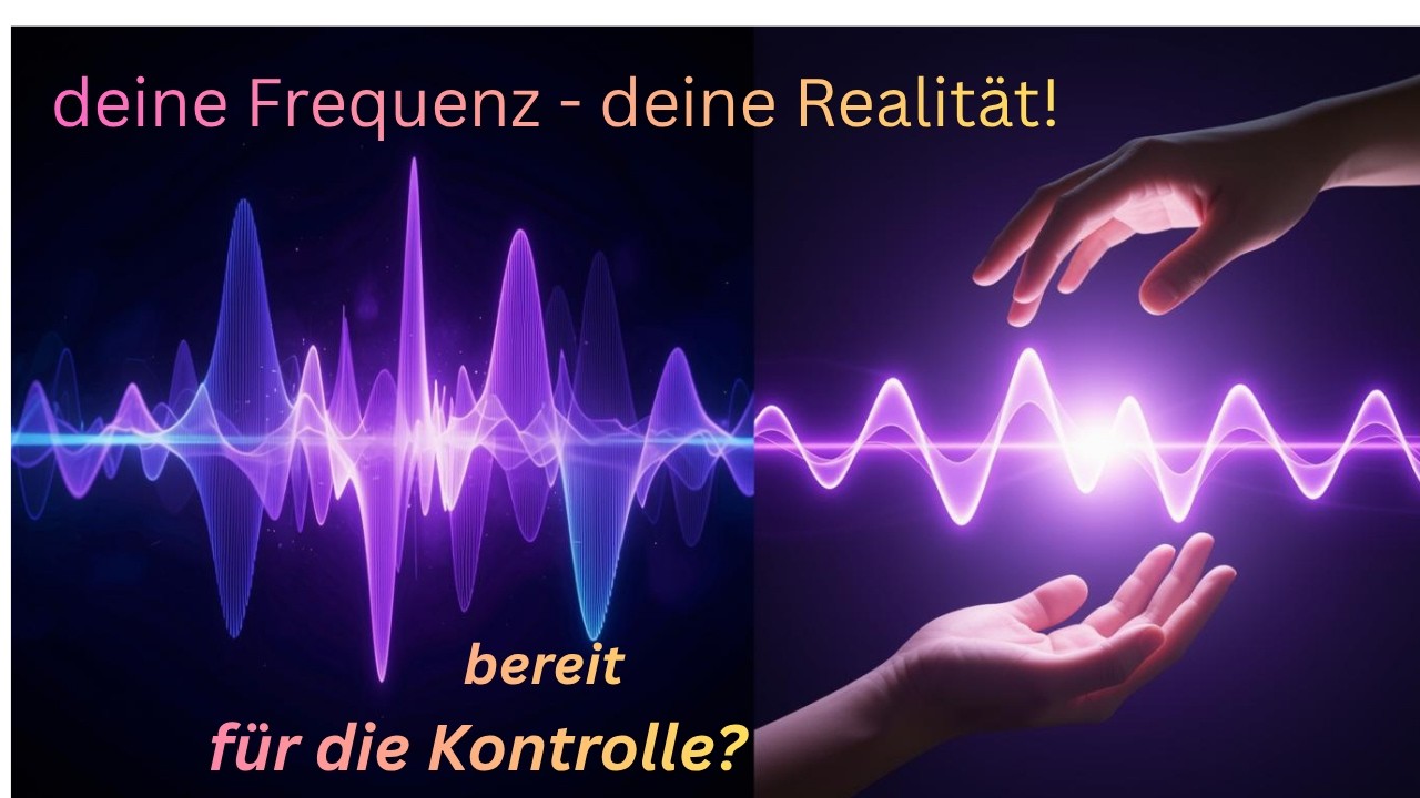 deine Frequenz - deine Realität. Bist du bereit für die Kontrolle?