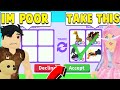 Pretending To Be POOR in a RICH Adopt Me Server! (THIS WILL SHOCK YOU)