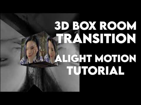 Alight motion 3d box transition (Tutorial) - YouTube