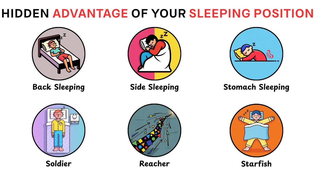 Are you aware that your daily sleeping posture offers unexpected health benefits