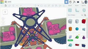 3D design tardis   Tinkercad and 3 more pages   Personal   Microsoft​ Edge 2025 05 05 21 42 02