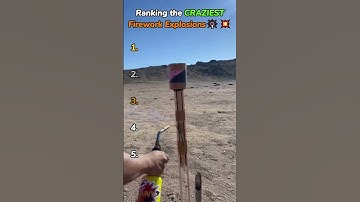 Ranking the CRAZIEST Firework Explosions🎆💥