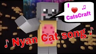 Nyan Cat Song - Minecraft Music Video Kawaii Nyan Cat Noteblock Song Funny Nyan Cat Parody