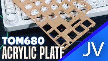 Make your TOM680 Sound BETTER! | Modding this $60 Keyboard! | TM680 Acrylic Plate from sleepyLT!