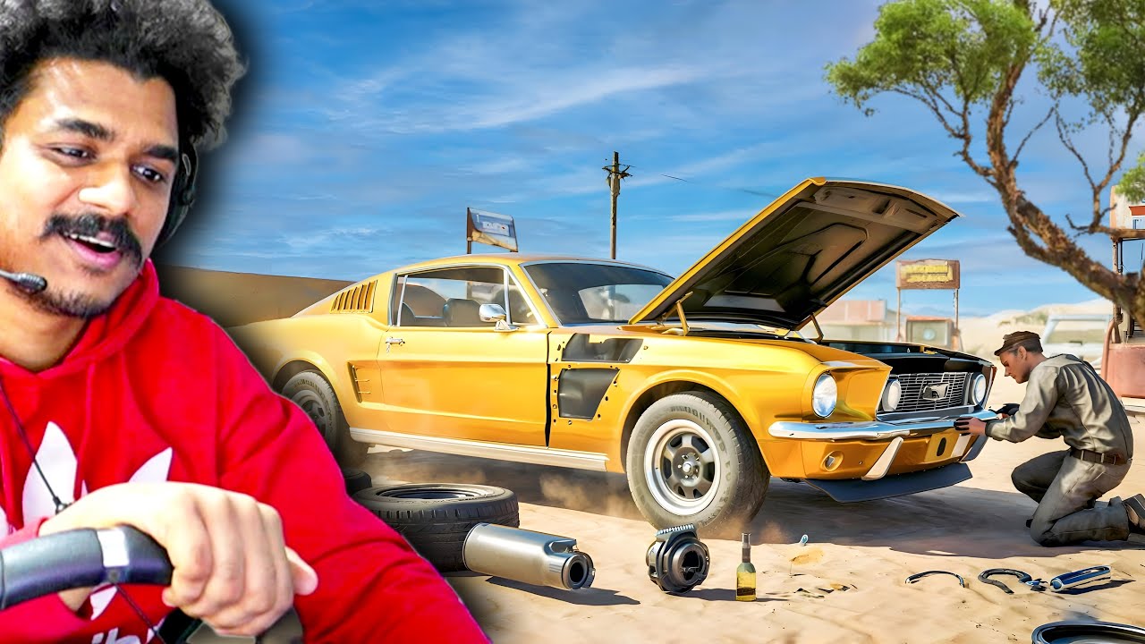 I FOUND A NEW ENGINE FOR OUR SUPER CAR IN DESERT | Drive Beyond Horizon DAY 5