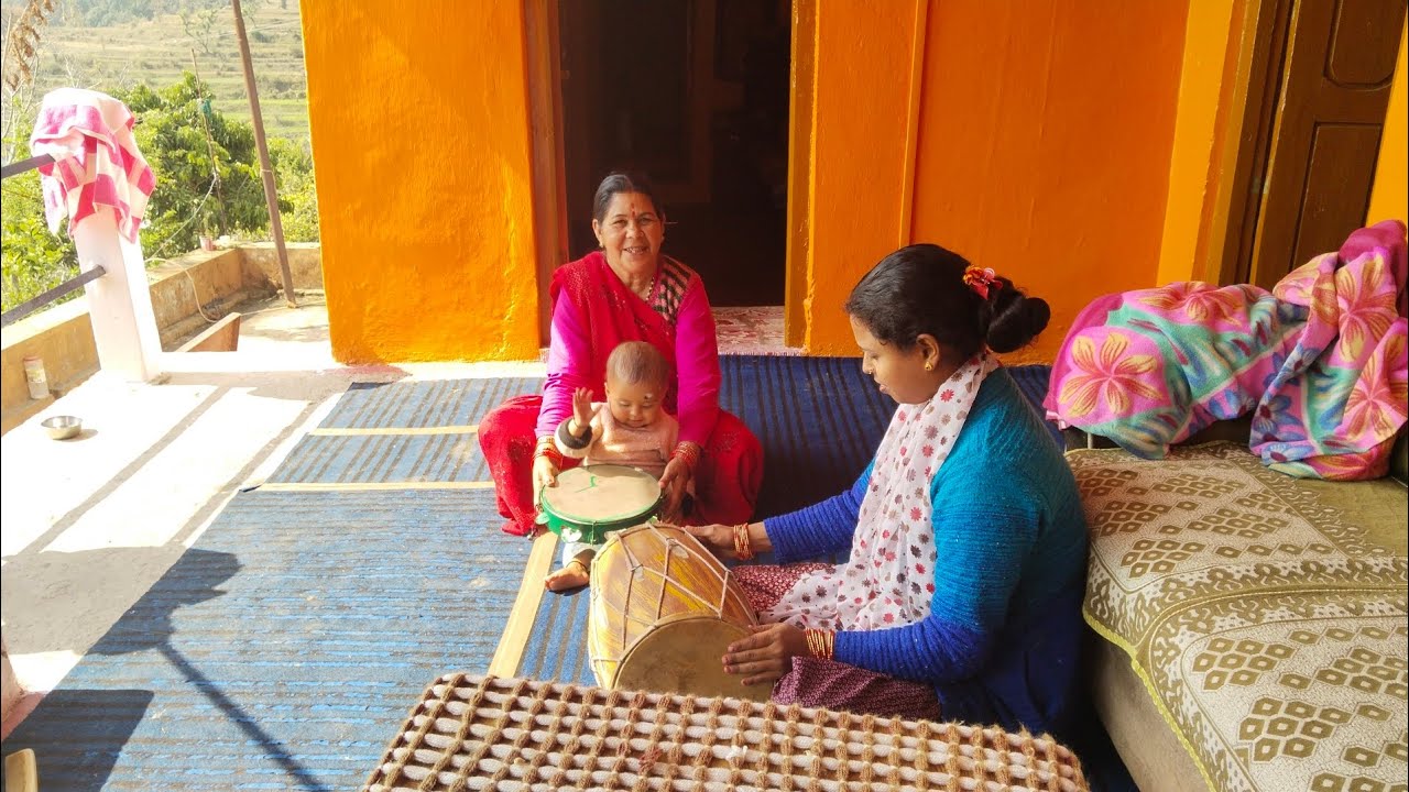 आज चीर बन्धन दशमी कल को एकादशी गांव पहाड़ की दिनचर्या शुभकामनाएं जन्मदिन की 