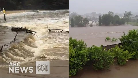 Severe flooding hits Newcastle and Hunter Valley