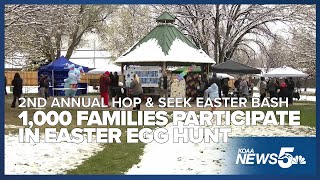 The 2nd Annual Hop and Seek Easter Bash took over Nancy Lewis Park on Saturday