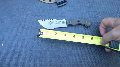 Tops Knives - Mini Tom Brown Tracker #4 Tan
