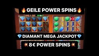 Lucky Pharao MEGA DIAMANTEN JACKPOT AUF 8€ 🤑 Power Spins Merkur Magie Spielothek Casino Automaten