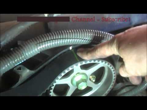 Timing belt replacement Toyota Sienna 2006 PART 4 V6 3.3L Water pump Install Remove Replace How To