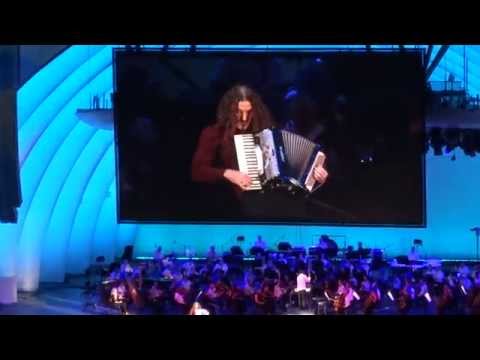 140913 - Weird Al Yankovic performance @ The Simpsons Take the Hollywood Bowl ~~