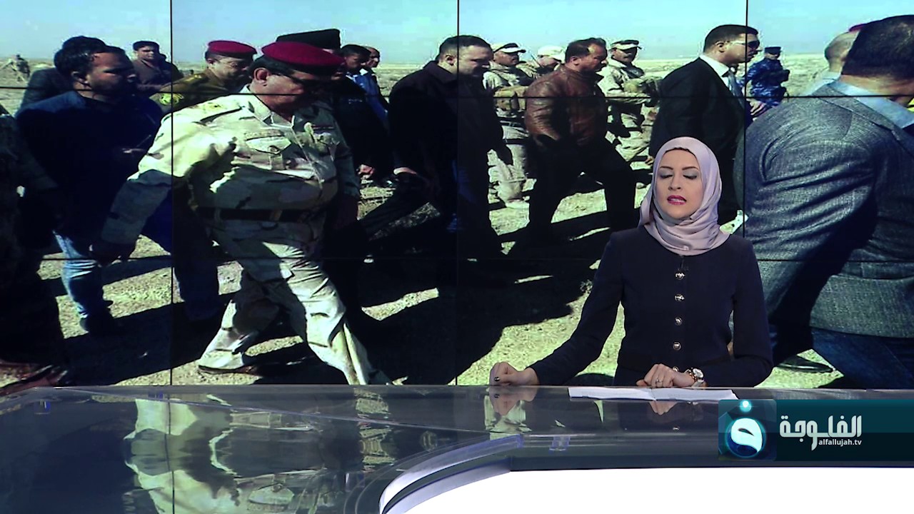 وزير الدفاع عرفان الحيالي يتفقد الخطوط الأمامية في الجانب الأيمن للموصل