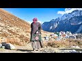Langtang valley trek  short treks in nepal for 2024  silent hike 4k