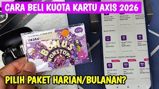 TERBARU ‼️ CARA BELI PAKET DATA AXIS 2026