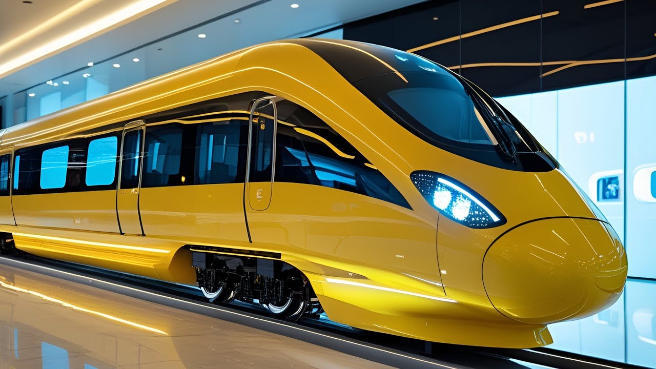 2025 The Future Futuristic Train Exterior & Performance Review - YouTube