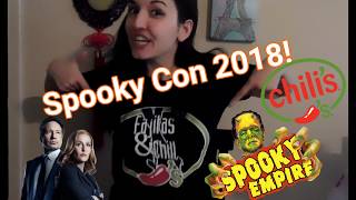 My Spooky Empire 2018 Experience + Meeting The X-Files Cast