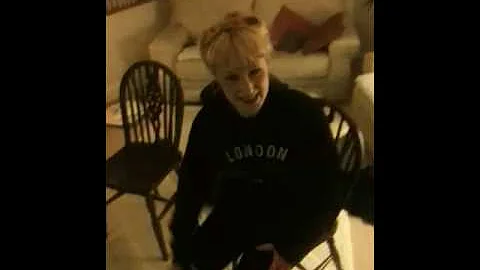 Judith stuck to chair