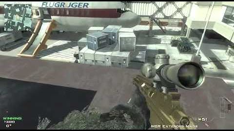 MW3 private match - trickshot
