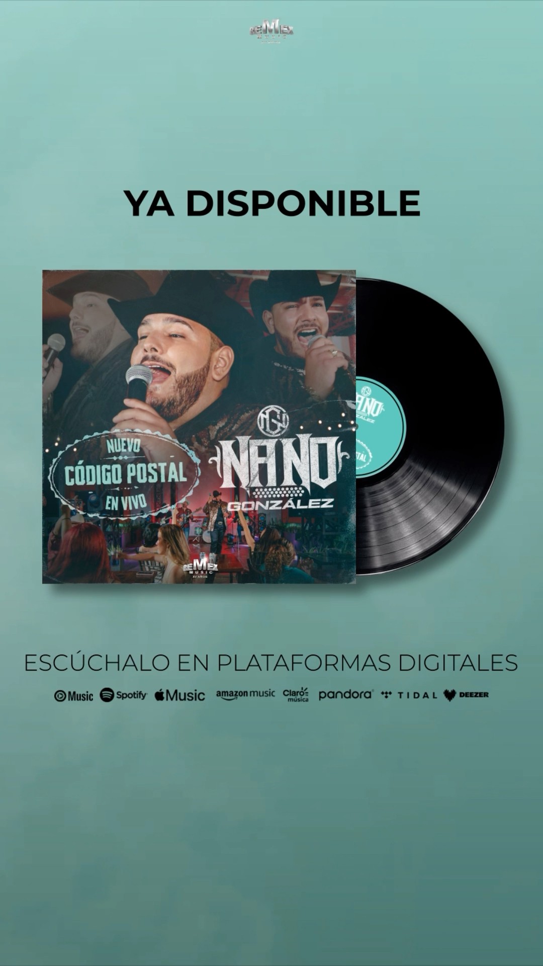 YA DISPONIBLE?#NuevoCódigoPostal de Nano González ? ya esta disponible en plataformas digitales ?
