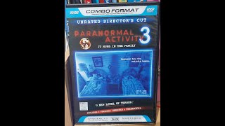 Opening To Paranormal Activity 3 2012 Dvd