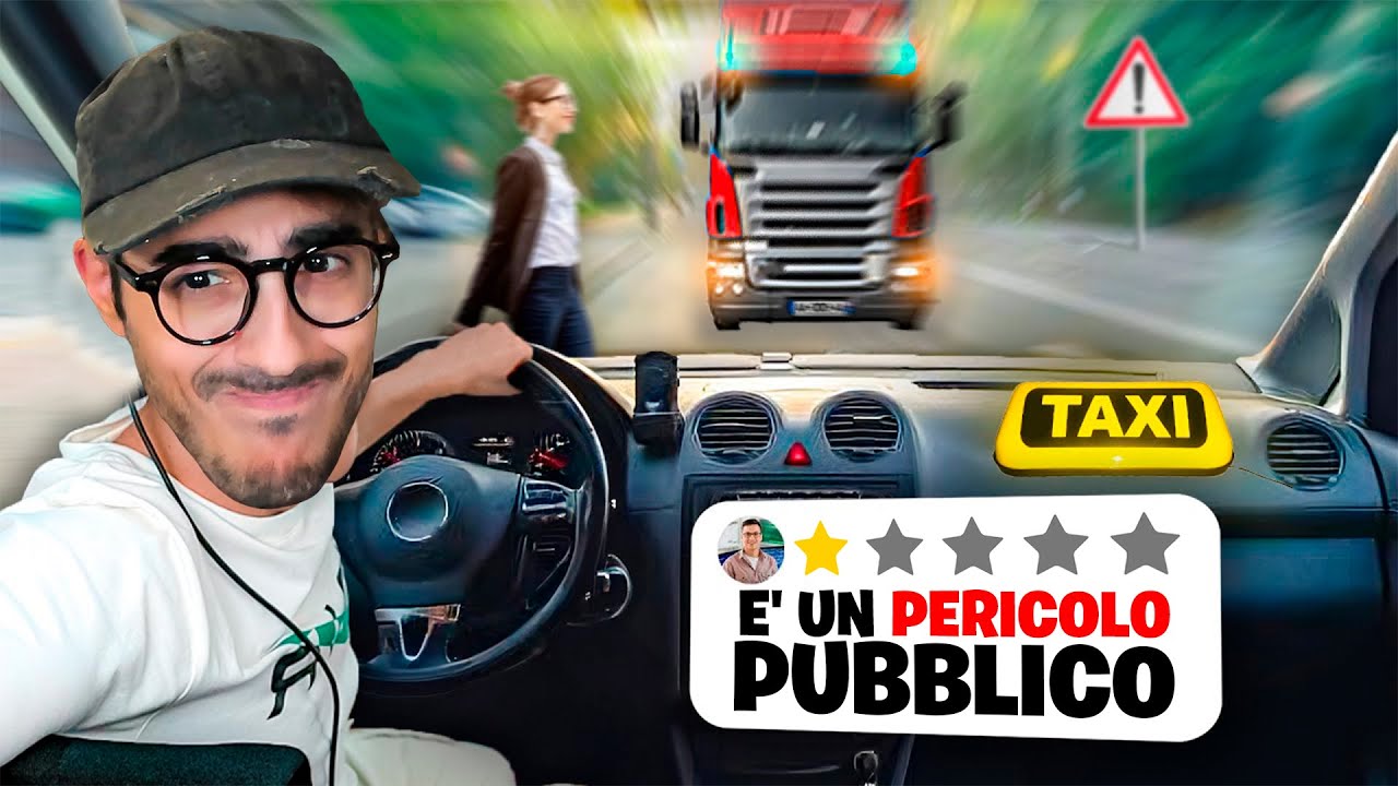 Una NORMALE GIORNATA di LAVORO in TAXI - Taxi Life