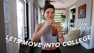 MOVE WITH ME INTO COLLEGE (part one!!)
