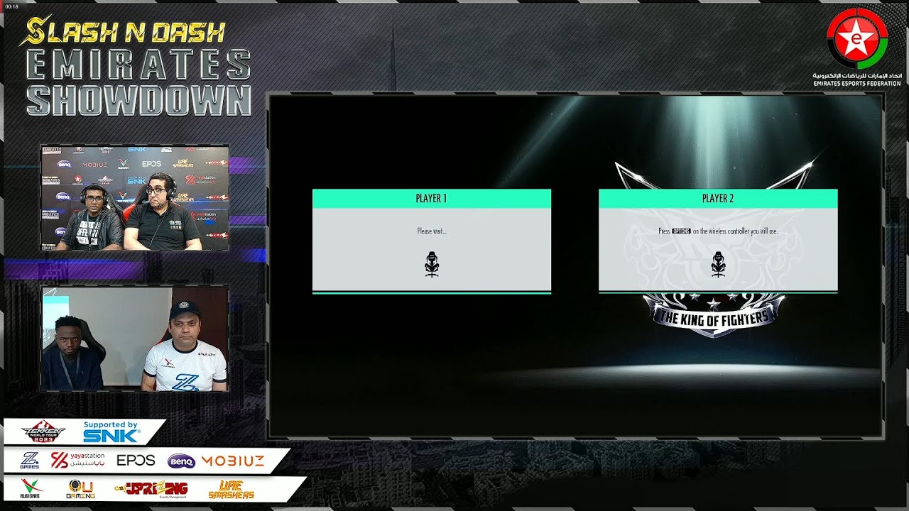 KOFXV | WhiteAshX Vs HSN | Top 8 Winner | SlashNDash | Emirates Showdown Dubai Tournament 2023