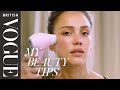 Jessica albas selfcare beauty routine  my beauty tips  british vogue