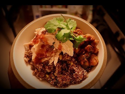 Roasted Chicken, Quinoa Pilaf, & Chana Masala Cooking Tutorial