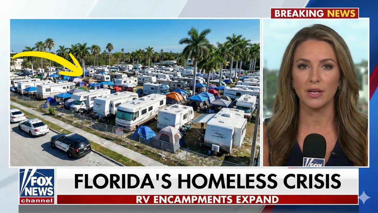 America's Hidden Tent Cities: Inside Florida's RV Homeless Camps