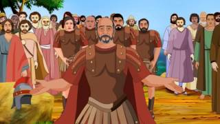 Bible Stories For Kids - Jesus Heals The Centurions Son English Cartoon Animation 