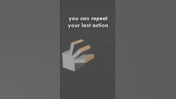 Blender’s repeat last action is a game changer🧠 #blender3d #3dtutorial #blendertutorial