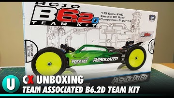 Team Associated B6.2D 2WD Competition Buggy Team Kit Unboxing