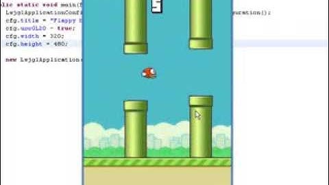 [Android, Java] Source code Game Flappy bird with LibGdx