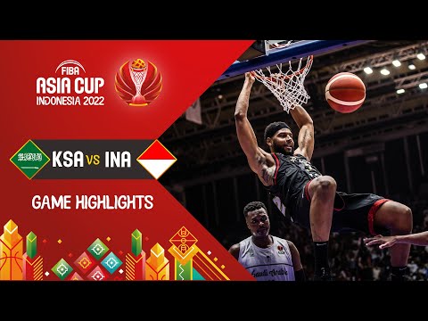 Saudi Arabia 🇸🇦 - Indonesia 🇮🇩 | Basketball Highlights - #FIBAASIACUP 2022