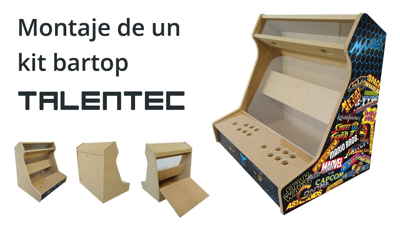 Unboxing et assemblage du kit Bartop TALENTEC: tutoriel DIY étape par étape  (vidéotutorial) – TALENTEC