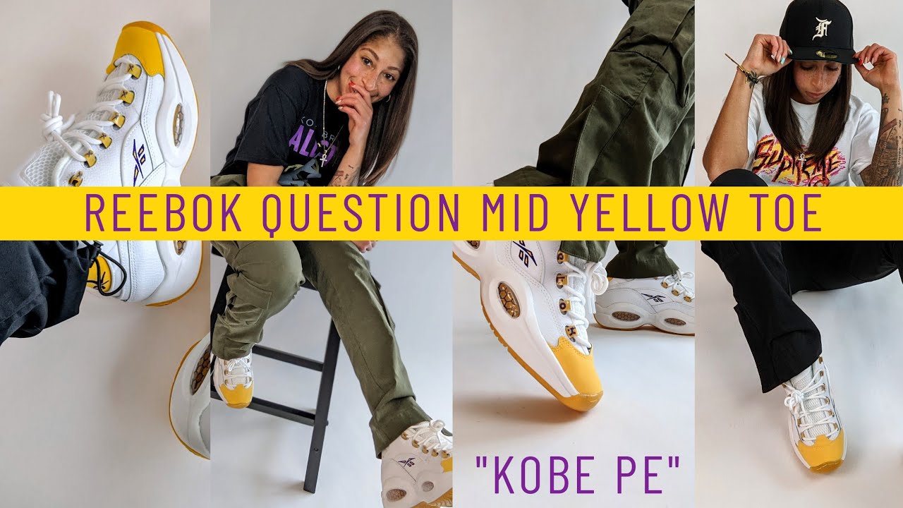 yellow toe reebok question
