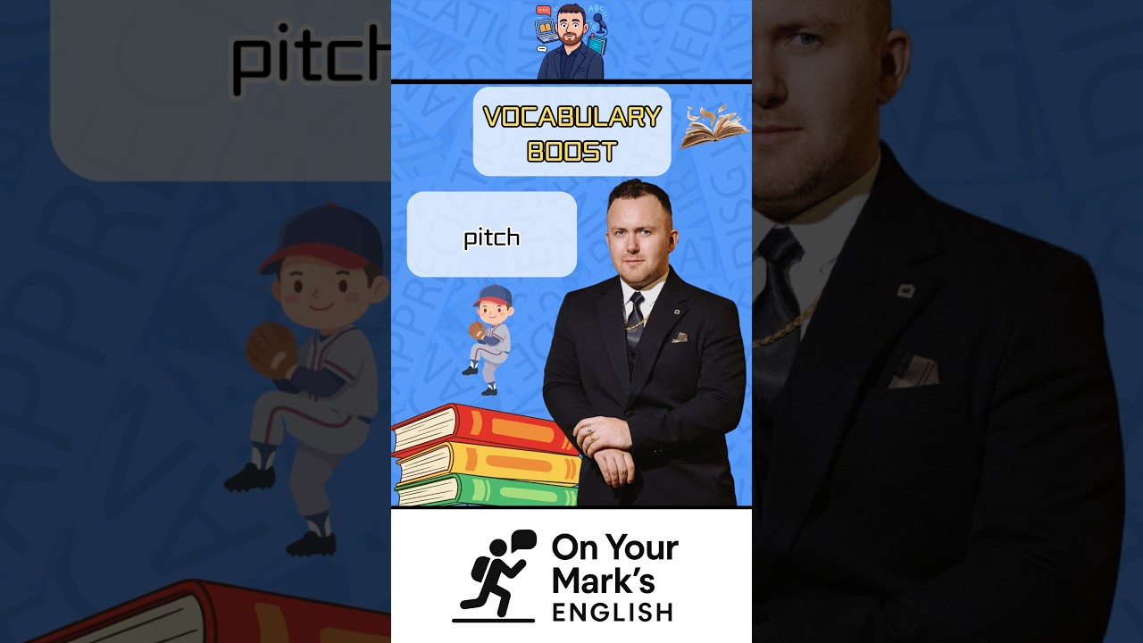 One Word, Many Meanings: Master Every Definition of PITCH! #VocabularyBuilding #FluentEnglish