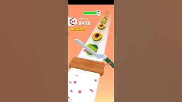 perfect slice ☺️ game new 🎮 video Android 📱iOS #shorts #gaming #gameplay