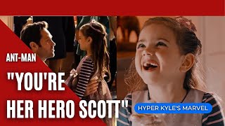 Scott Lang In Cassies Birthday antman scottlang marvel avengers quantumania paulrudd mcu