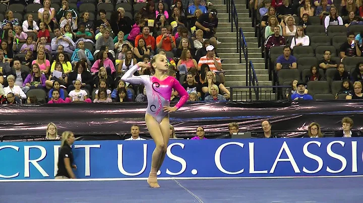 Sydney Johnson-Scharpf - Floor Exercise - 2013 Sec...