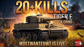 How to survive the stock Tiger E grind in War Thunder