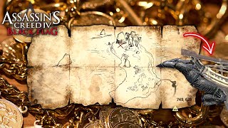 Assassin's Creed IV BLACK FLAG Eleuthera Abaco Island Treasure Map & Serpent Figurehead Location PS5