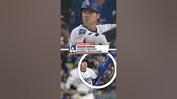Ohtani uses TOY BASEBALL BAT in game?! 😳 #AprilFools #ShoheiOhtani #Dodgers #MLB #Baseball