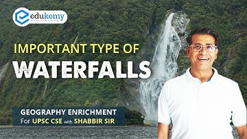 Important types of Waterfalls | Geography Enrichment | Shabbir A Bashir | UPSC CSE | Edukemy