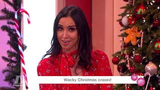 Upside Down Christmas Trees and Tube Body Scarf | Loose Women