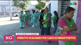 Operativo De Bloqueo Por Casos De Dengue Positivo - Telefe Santa Fe