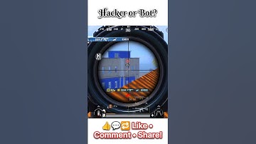 Hacker or bot?🔥 #bgmi