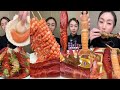 🦐💥 Giant Seafood Mukbang Challenge | Extreme Eating Sounds & Full Feast